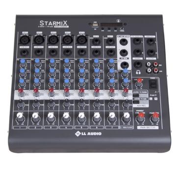 Imagem de Mesa De Som 8 Canais starmix XMS802R - ll áudio