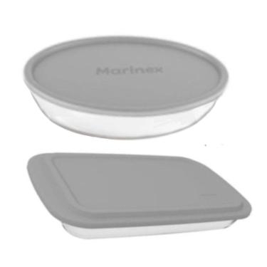 Imagem de Conjunto De Refratário Marinex Com Tampa 2 Peças