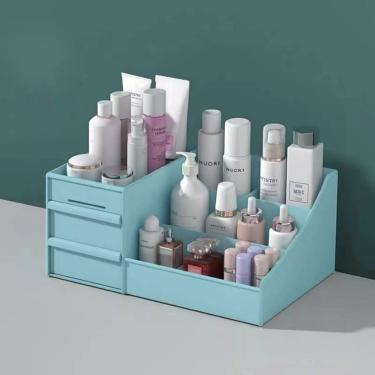 Imagem de Organizador Mesa Porta Treco Caneta Gaveta Escritório Multiuso