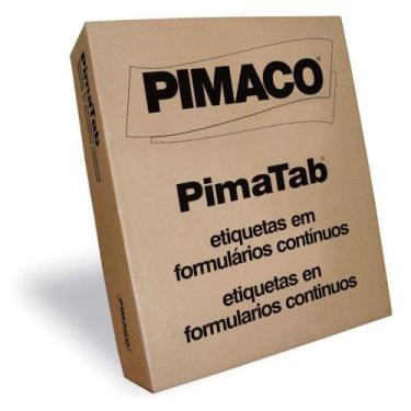 Imagem de Etiqueta Pimaco Speed Label 32,83X104,5 1.000 Folhas Com 18.000 Unidad