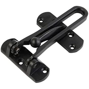 Imagem de KRASS 1 peça parafuso de porta de liga de zinco parafuso de bloqueio deslizante trava antirroubo hotel escritório corrente de segurança travas de armário ferragens decorativas, A, Collector88