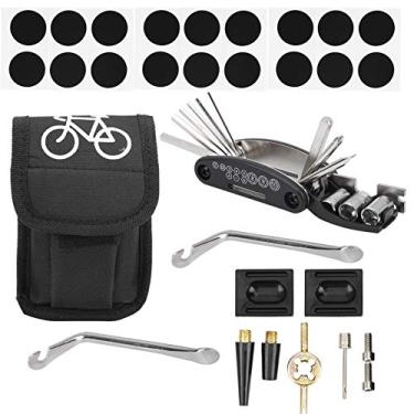 Imagem de Bolsa de ferramentas de bicicleta Kit de reparo de bicicleta, ferramenta de reparo de pneu de bicicleta, para mountain bike em casa bicicleta bicicleta bicicleta