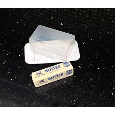 Imagem de Base branca fumada padrão para pratos de manteiga