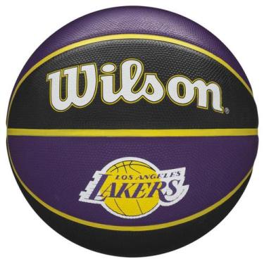 Mini Bola de Basquete Wilson nba Dribbler - Marrom em Promoção na