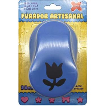 Imagem de Furador Para Papel e EVA, Make +, Tulipa, Gigante, 38 mm