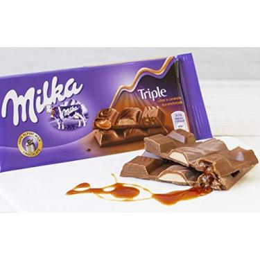 Imagem de Chocolates Importados Polônia - Milka - Triple Caramel