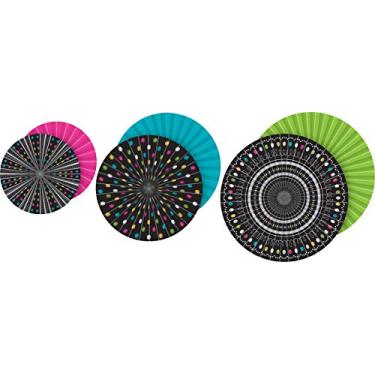 Imagem de Leques de papel para pendurar lousa Brights