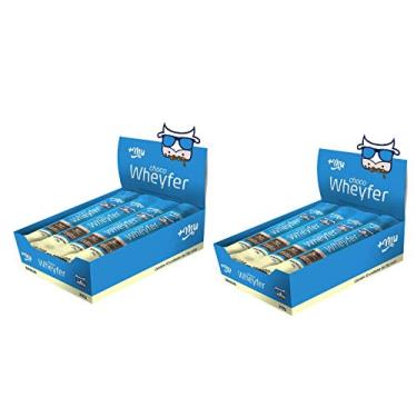 Imagem de Kit 2 Choco Wheyfer Baunilha 25g +Mu caixa 12 unidades