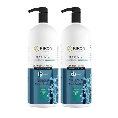 Imagem de Escova Progressiva Defined Gloss Pro Keratin Max N.Y. Kiron 2x1L