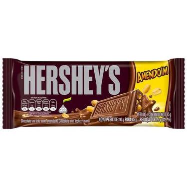 Imagem de Tablete Chocolate Com Amendoim 92G - Hersheys - Hershey's