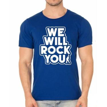 Imagem de Camiseta Camisa We Will Rock You Queen News Of The World - Smart Stamp