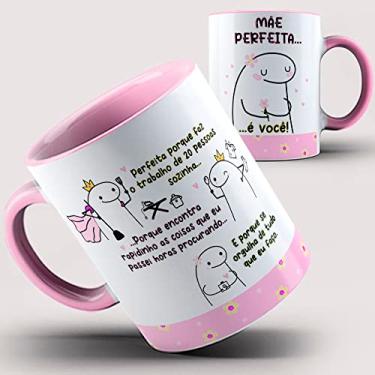 Imagem de Caneca xicara Mãe Perfeita mamãe (Rosa)