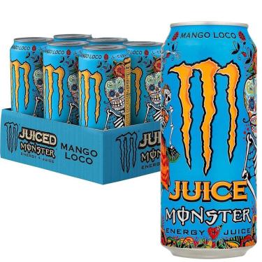 Imagem de Energético Monster Mango Loco 473Ml  6 Latas 