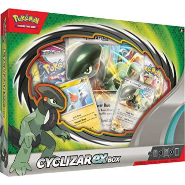 Imagem de Pokemon TCG: Cyclizar ex Box - 4 Packs, Promo Cards