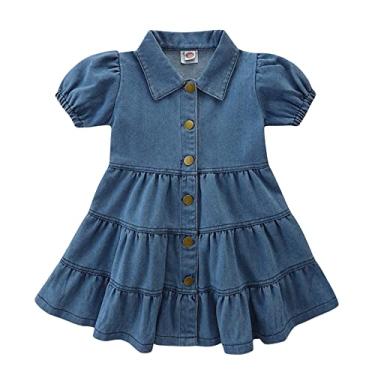 Saia jeans infantil 3 2024 anos