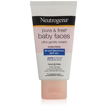 Imagem de Neutrogena Protetor solar para bebês Pure and Free, FPS 45+, 71 g