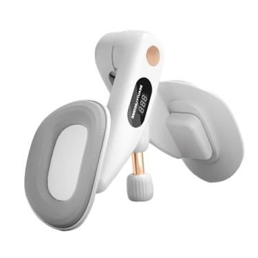 Imagem de kowaku Exercitador de coxa, aparador de coxa com máquina de contador de perna, treinador compacto de quadril, exercitador de coxa para treino de academia em , cinza