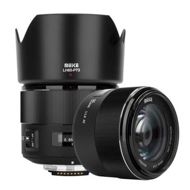 Imagem de Lente teleobjetiva MEKE 85 mm f1.8 grande abertura total foco automático para câmera Nikon F Mount DSLR compatível com corpos APS C como D850 D750 D780 D7100 D7500 D810 D610