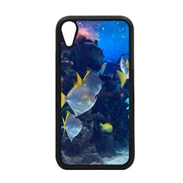 Imagem de Capa com imagem da natureza de peixe oceano para iPhone XR para proteção de telefone Apple