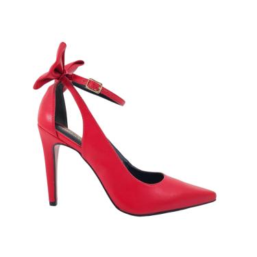 Imagem de Scarpin Feminino Com Laço Número Grande Moda Fashion Layla