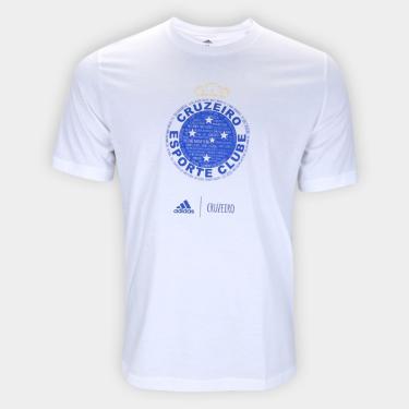 Imagem de Camiseta Cruzeiro Adidas Blank Masculina-Masculino