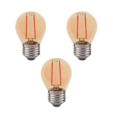 Imagem de Lâmpada Led Avant Retro Ambar G45 2w 2200k E-27 Bivolt 3 Und