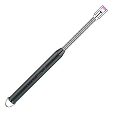 Imagem de Isqueiro Acendedor de Fogão Elétrico Churrasqueira Fogão a Gás Velas Flexível USB Recarregavel Para Cozinha Premium (Cores Sortidas)