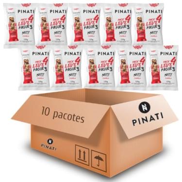 Imagem de Kit c/ 10und Barra de Nuts Pinati Canela 120g (4x30g)