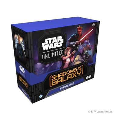 Imagem de Fantasy Flight Games Star Wars: Unlimited TCG Shadows of The Galaxy PRERELEASE Box - Launch Your Galactic Journey! Includes 6 Booster Packs, Ages 12+, 2+ Players, 20 Minute Playtime, Made