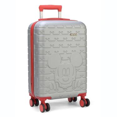 Imagem de Mala De Viagem Grande Mickey Prata