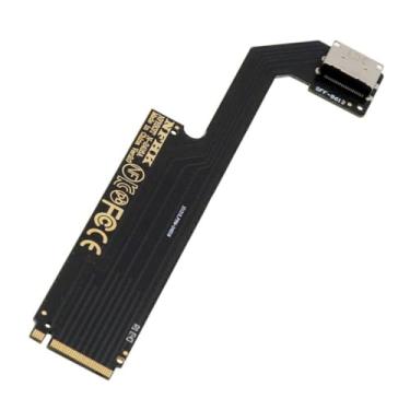 Imagem de chenyang Adaptador M.2 para SFF-8612, Oculink SFF-8612 para NVME PCIe 4.0 M-Key Host Adapte para ThinkBook 16+ AMD8845 2024 Placa de vídeo externa e SSD
