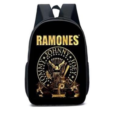 Imagem de MOCHILA ESCOLA INFANTIL JUVENIL ANIME RAMONES-Unissex