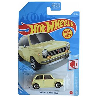 Imagem de Hot Wheels Personalizado 1970 Honda N600, [Amarelo] 187/250 J-Imports 7/10