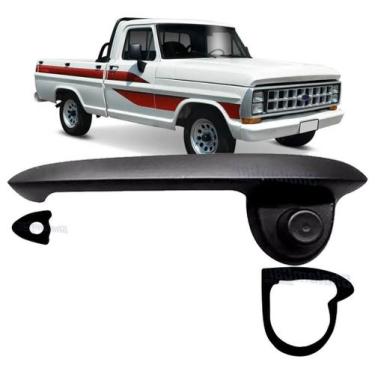 Imagem de Maçaneta Externa Ford F100 F1000 F4000 Preta Esquerda       - SHALOMCA