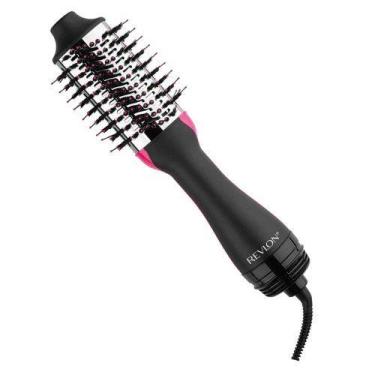 Imagem de Escova Secadora Alisadora Elétrica One-Step RVDR5282 Revlon, Preto, 11