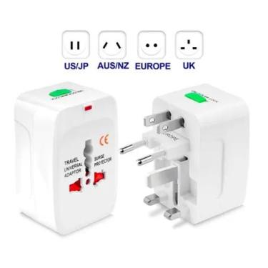 Imagem de Adaptador tomada Universal Internacional Bivolt 150 Países - THOR