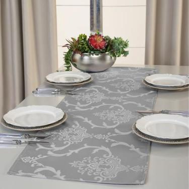 Imagem de Caminho Trilho De Mesa Decorativo 1,80m X 0,40m Jacquard - Raga Decora