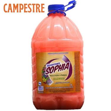 Imagem de Desinfetante Sophia 5L - Altamente Concetrado e Perfumado, Laranja