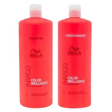 Imagem de Wella Professionals Invigo Color Brilliance Kit - Shampoo + Condiciona