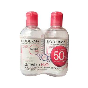 Imagem de Kit Bioderma Sensibio H2O - 2 Águas Micelar Facial de Limpeza 250ml