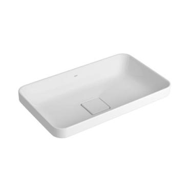 Imagem de Cuba de Sobrepor Retangular 50cm Branca L.23050.17 Deca