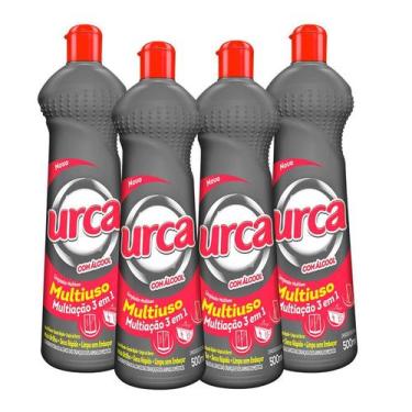 Imagem de Kit 4 Multiuso Com Álcool Urca