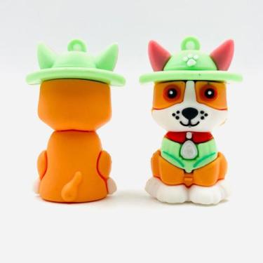 Imagem de Pingente Patrulha Canina Tracker 49x31mm 1un Emborrachado - Macall