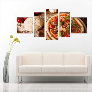 Imagem de Quadro Decorativo Pizza Pizzarias Decorar Restaurantes - Vital