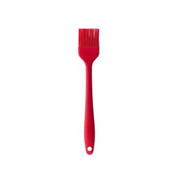 Imagem de Pincel de Silicone Duplo Vermelho 21cm Oikos