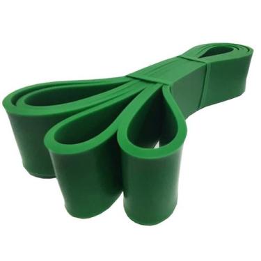 Imagem de Super Band Elástico Barra Fixa Exercício Leve Médio Forte - OCCY, Verd