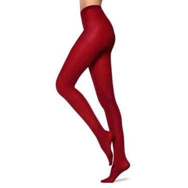 Imagem de Meia Calça Fio 40 Opaca Loba 5830-001 - LUPO, Vermelho, M