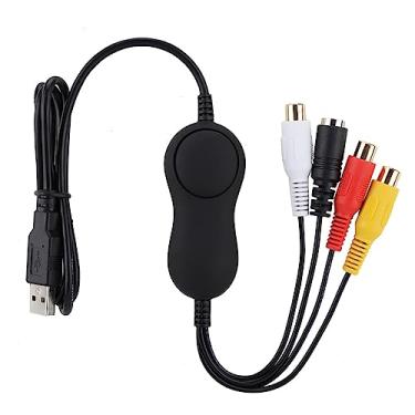 Imagem de Placa de Captura de Vídeo USB 2.0 UVC, Gravador HD Analógico de Vídeo Com Software de Edição de Vídeo Profissional, Suporte Ao Formato de Vídeo NTSC/PAL TV para/Linux, Design