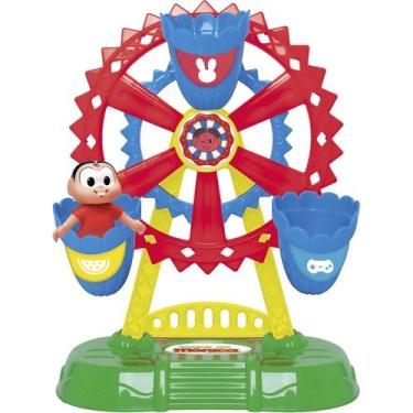 Imagem de Parque De Diversoes Infantil Turma Da Monica Com Acessorios Mini Roda 