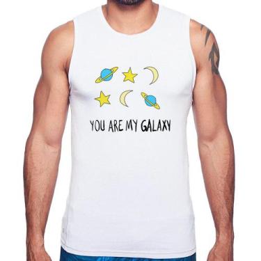 Imagem de Regata You Are My Galaxy - Foca na Moda, Branco, P